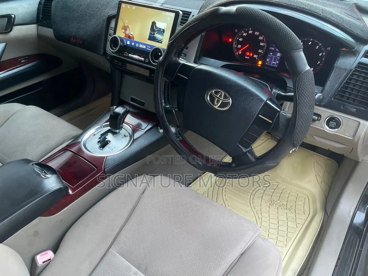 Toyota Mark X 2.5 AWD 2006 Black