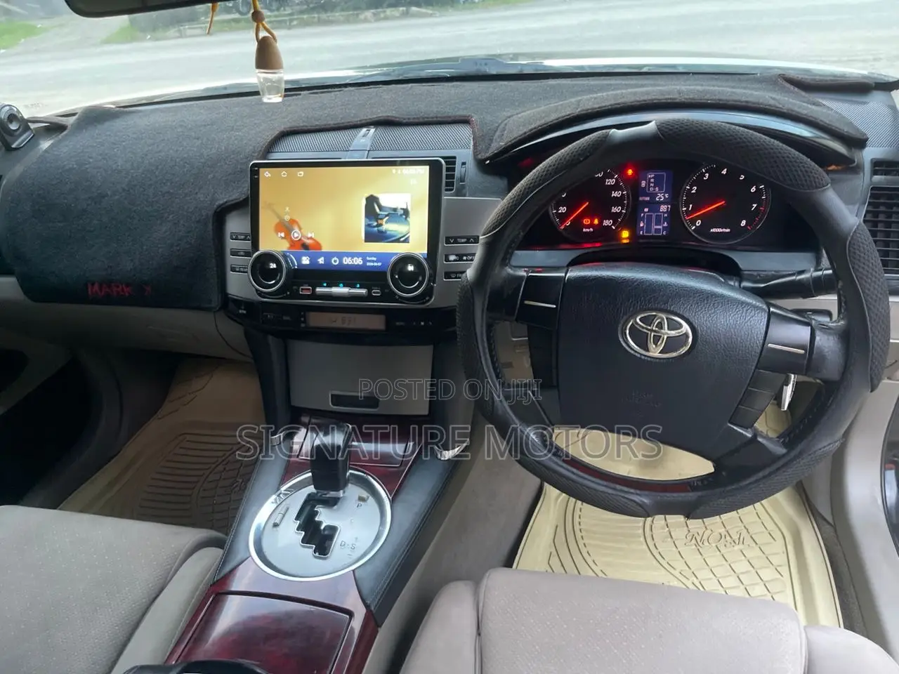 Toyota Mark X 2.5 AWD 2006 Black