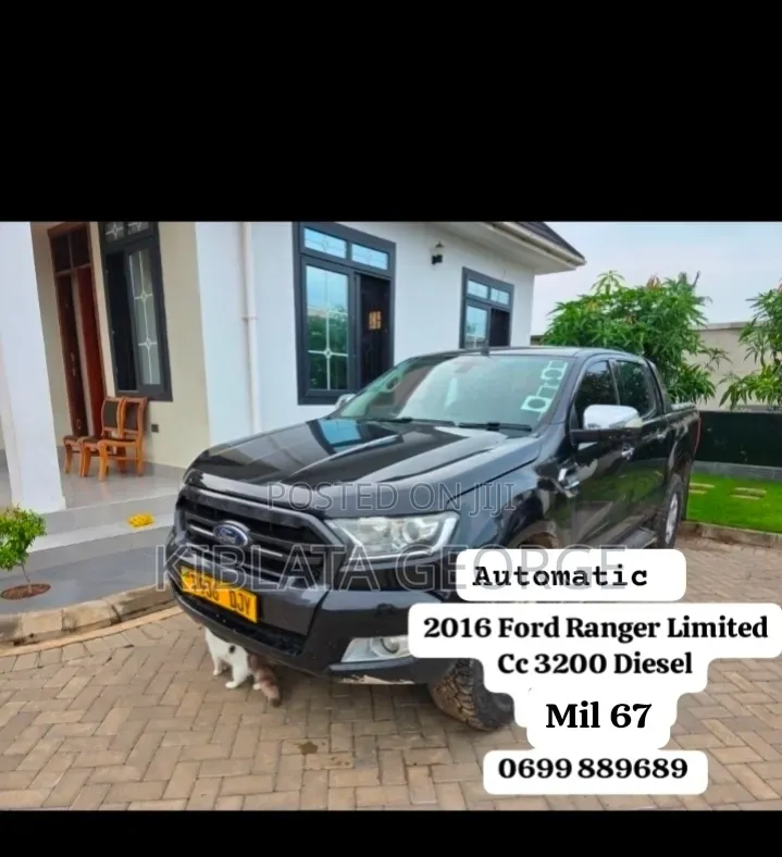 Ford Ranger Wildtrak 2016 Black