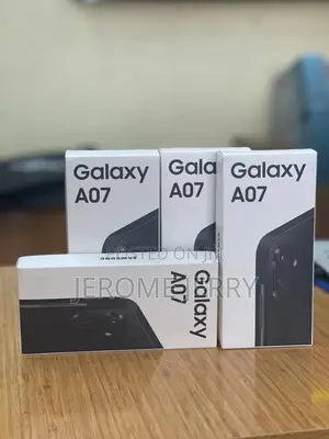 New Samsung Galaxy A07 5G 128 GB Black