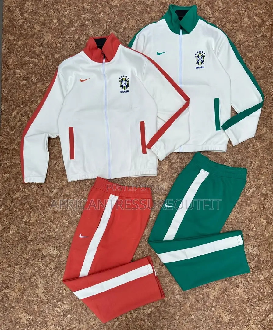 Brazil Nation Team 1998 Tracksuits Sets Collection