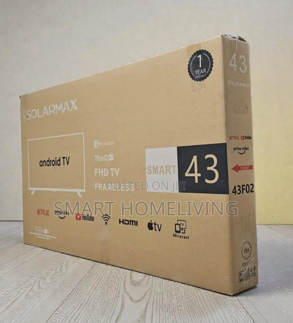 Solarmax 43-Inch Smart Android Tv