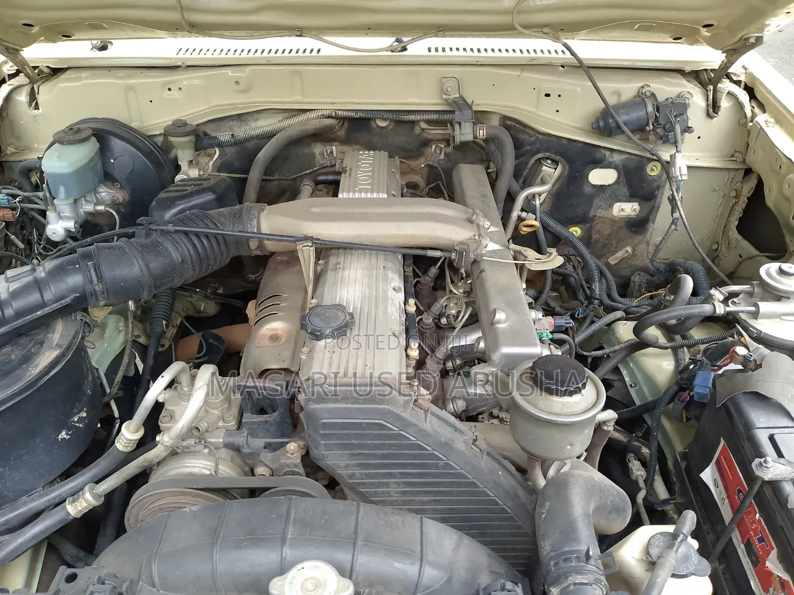 Toyota Land Cruiser 90 1997 Beige
