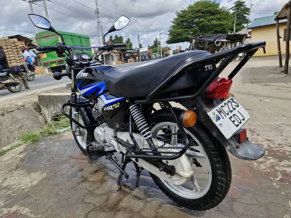 TVS HLX 125 2024 Blue