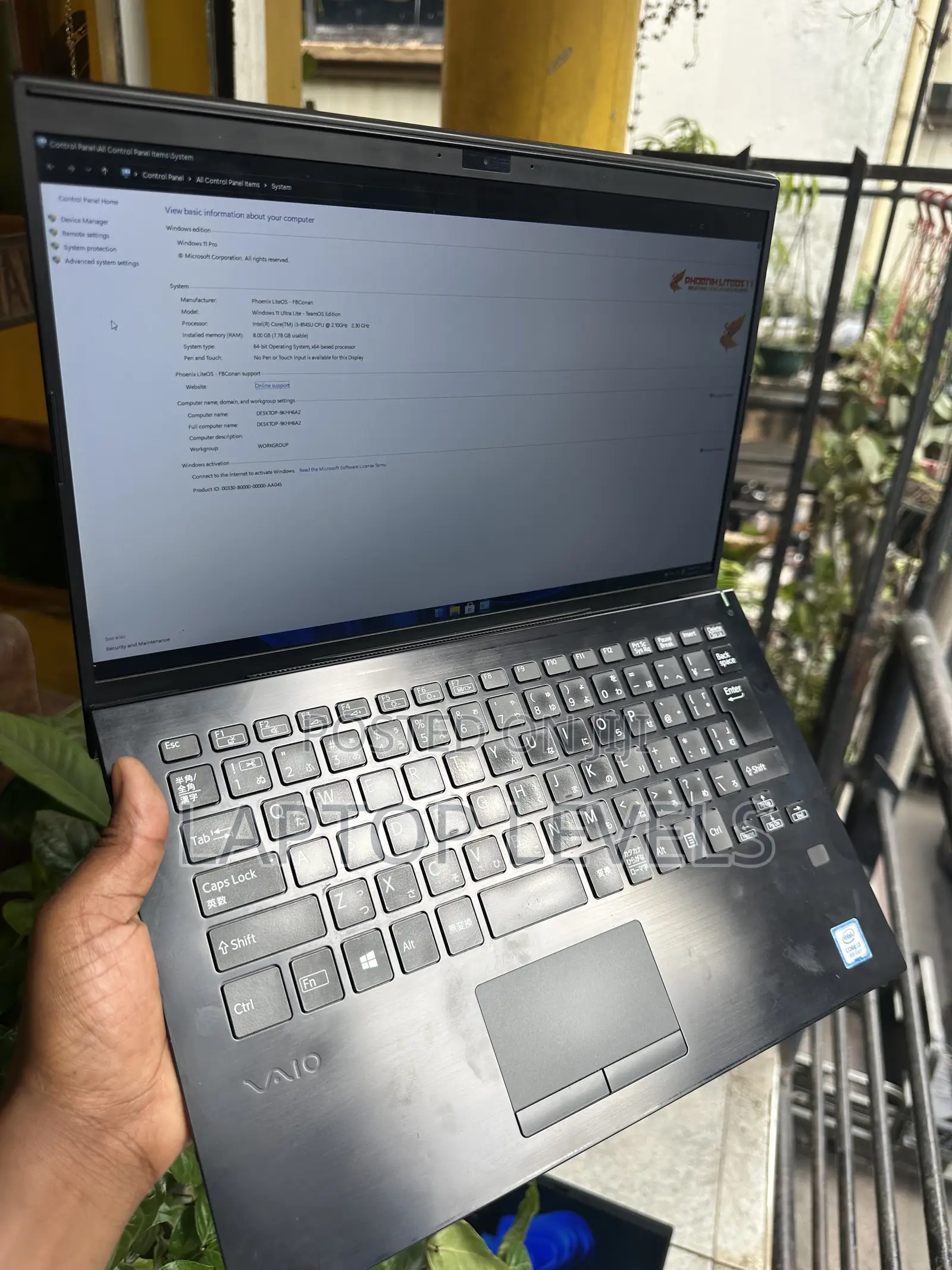 Laptop Sony VAIO E14A25CN 8GB Intel Core i3 SSD 128GB