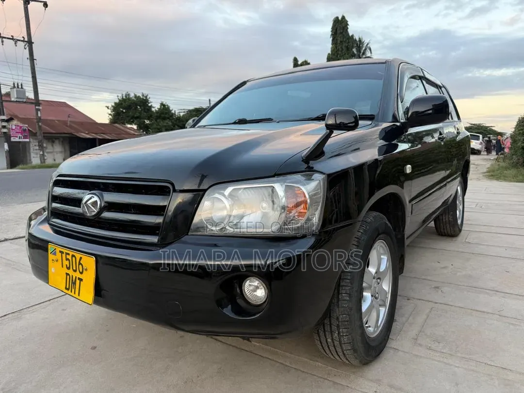 Toyota Kluger 2005 Black