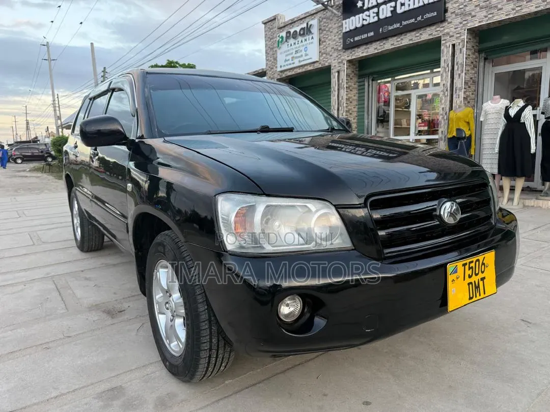 Toyota Kluger 2005 Black