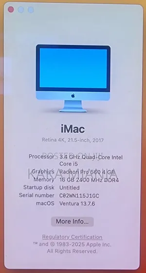 Desktop Computer Apple Mac Pro 16GB Intel Core i5 HDD+SSD 1T