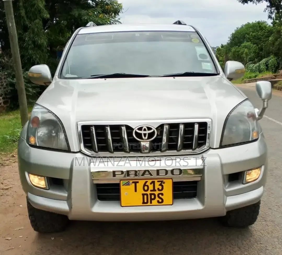 Toyota Land Cruiser Prado 2007 Silver
