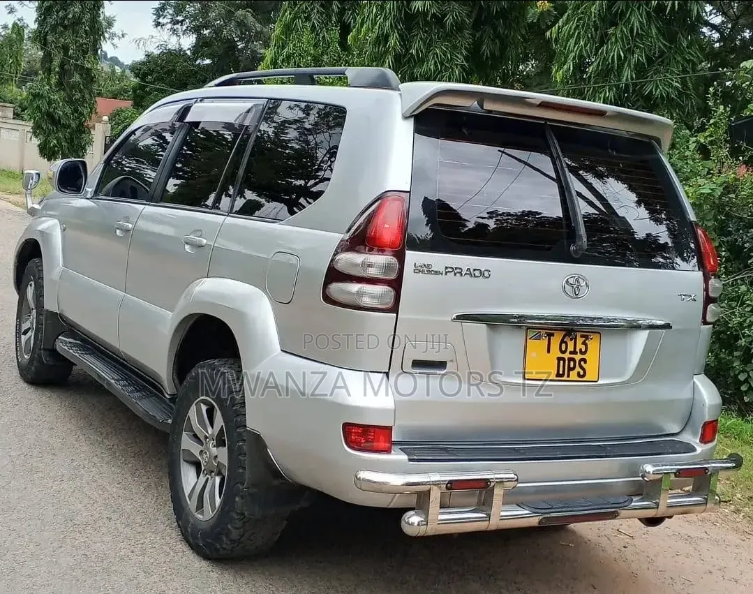 Toyota Land Cruiser Prado 2007 Silver