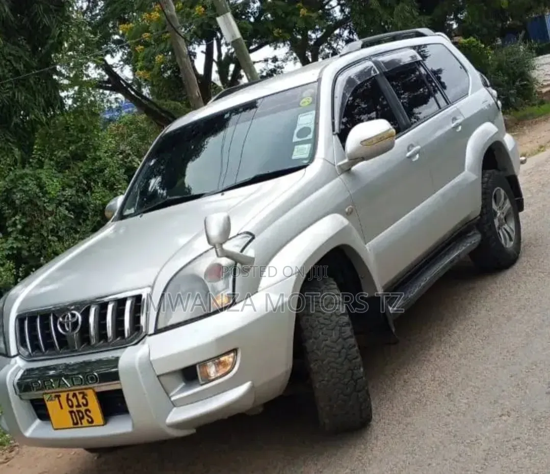 Toyota Land Cruiser Prado 2007 Silver