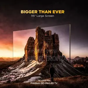TCL 115" X955 Max Premium Qd-Mini Led Tv