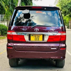 Toyota Alphard 2004 Maroon