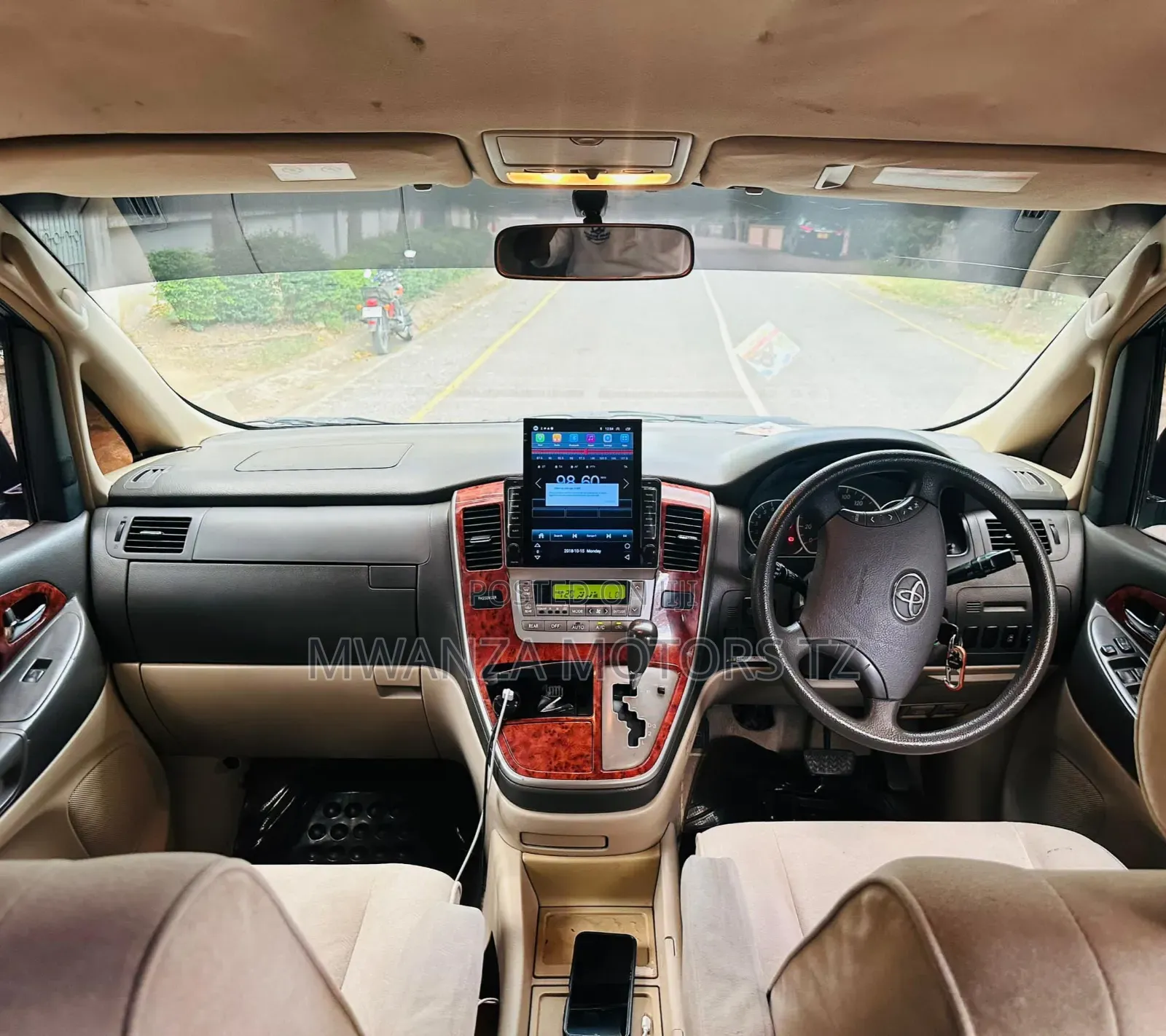 Toyota Alphard 2004 Maroon
