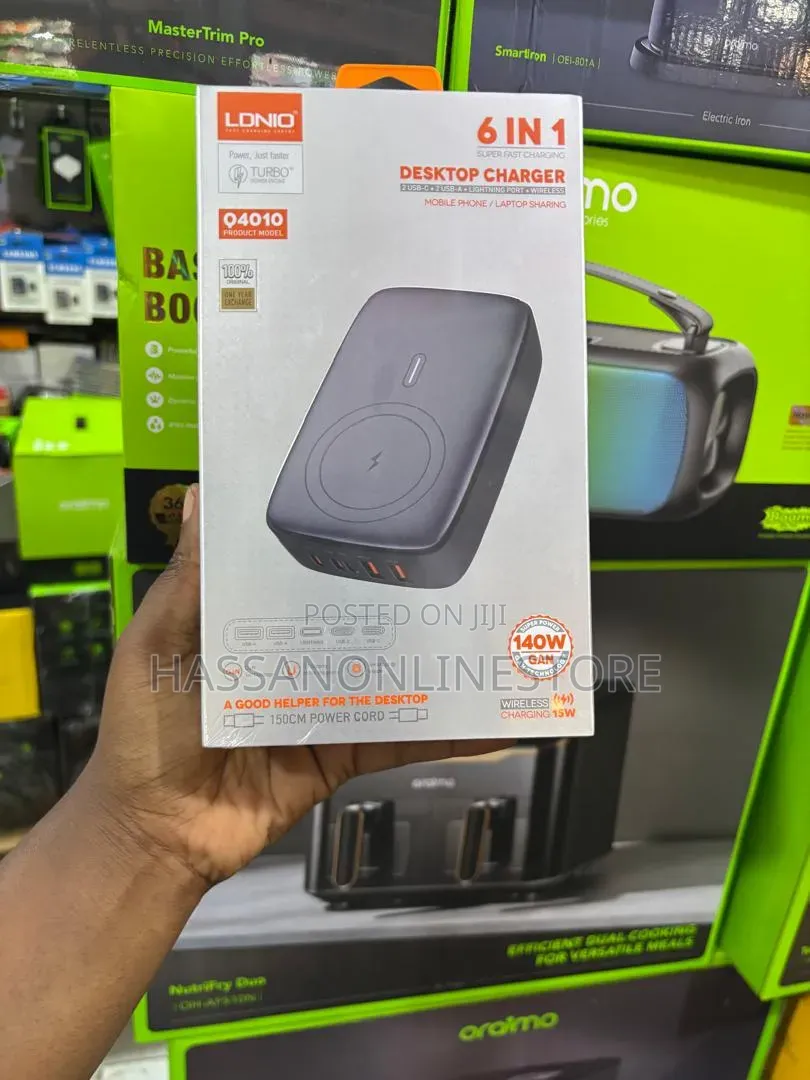 Ldnio Q4010 140w Multiport Desktop Charging Wireless Charger