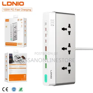 Ldnio Sc3 Gan 100w Pd Desktop Power Strip