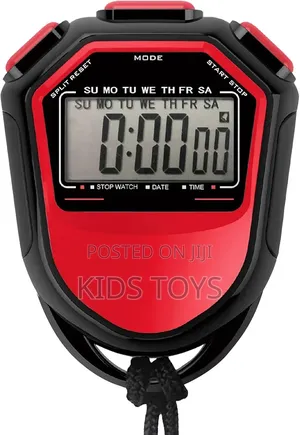 Waterproof Digital Handheld LCD Timer Chronograph Stopwatch