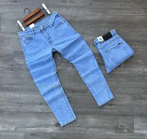 Blue and Dark Blue Mens Jeans