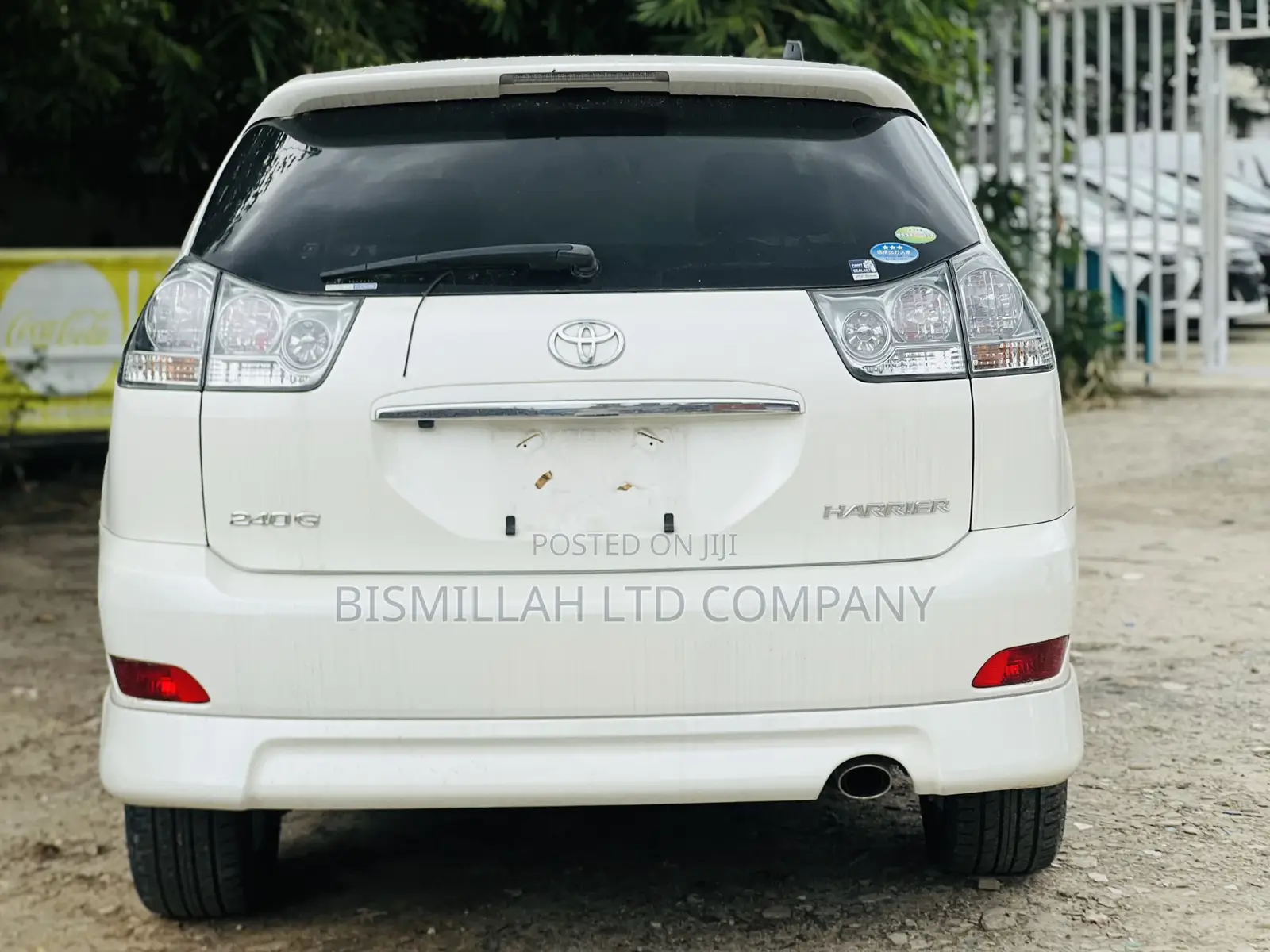 Toyota Harrier 2007 White
