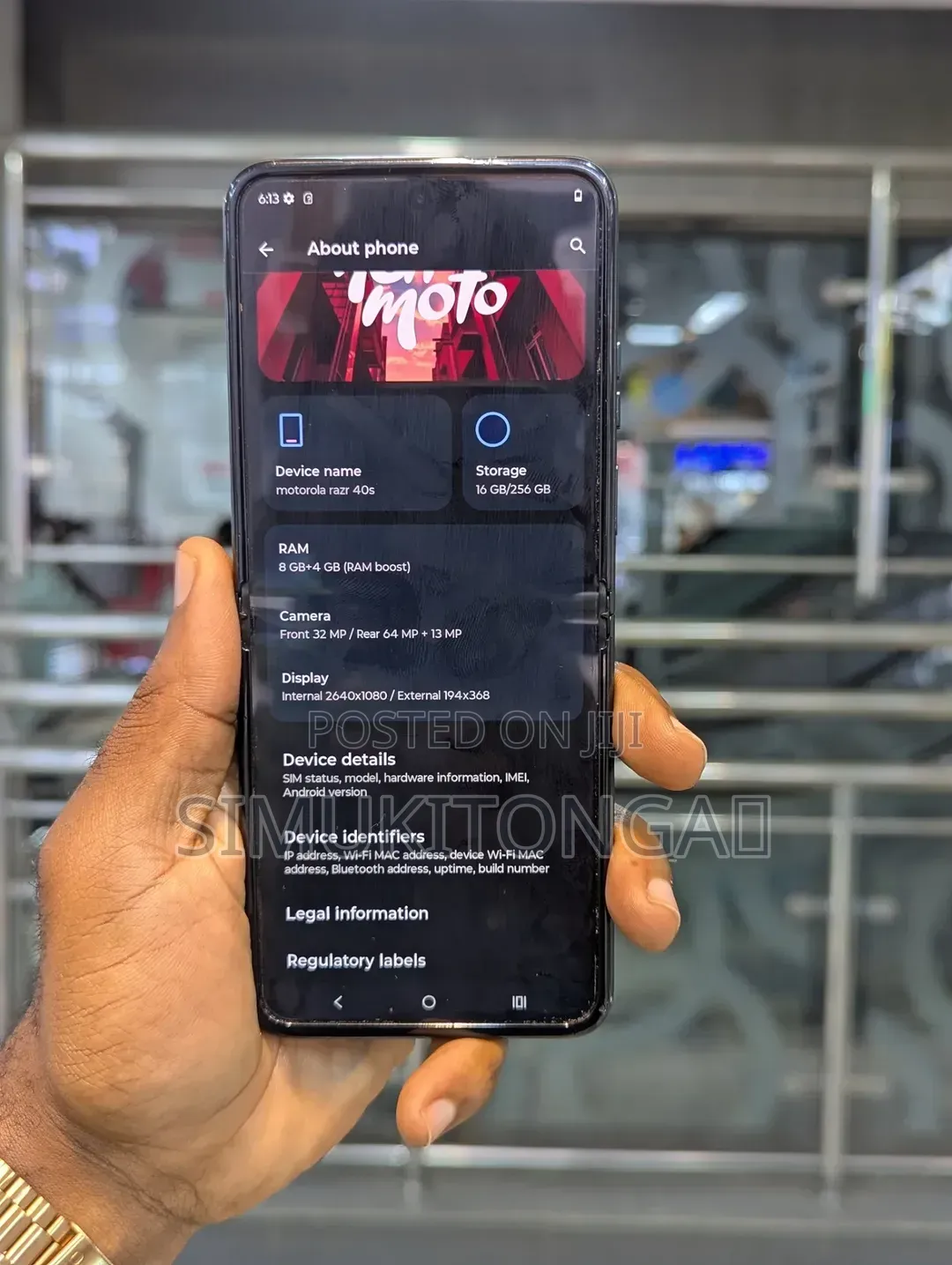 Motorola Razr 40s 256 GB