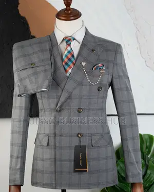  Men's Quality Buttons Suit Pro