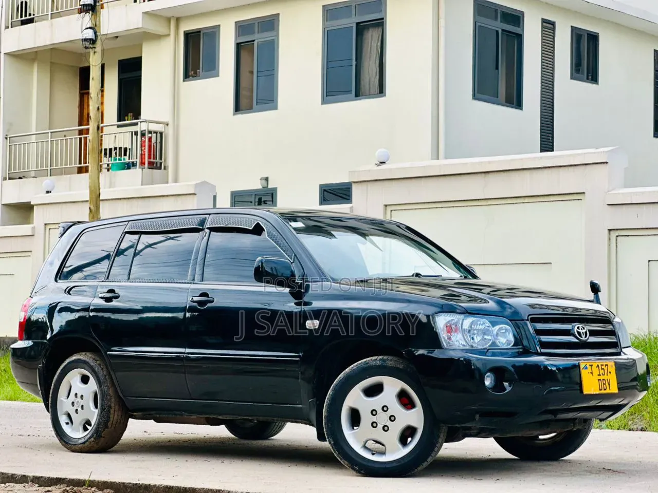 Toyota Kluger 2003 Black