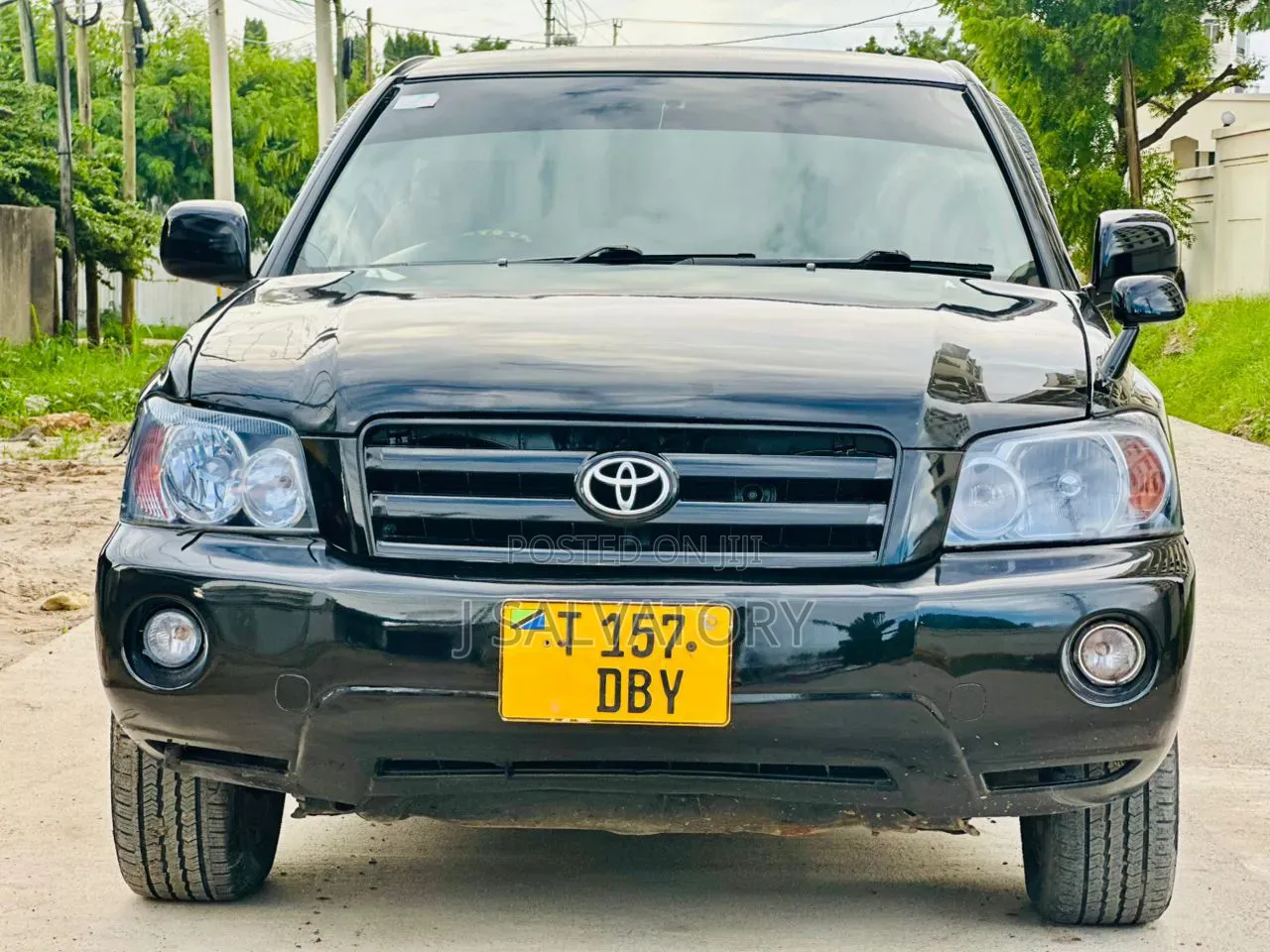 Toyota Kluger 2003 Black