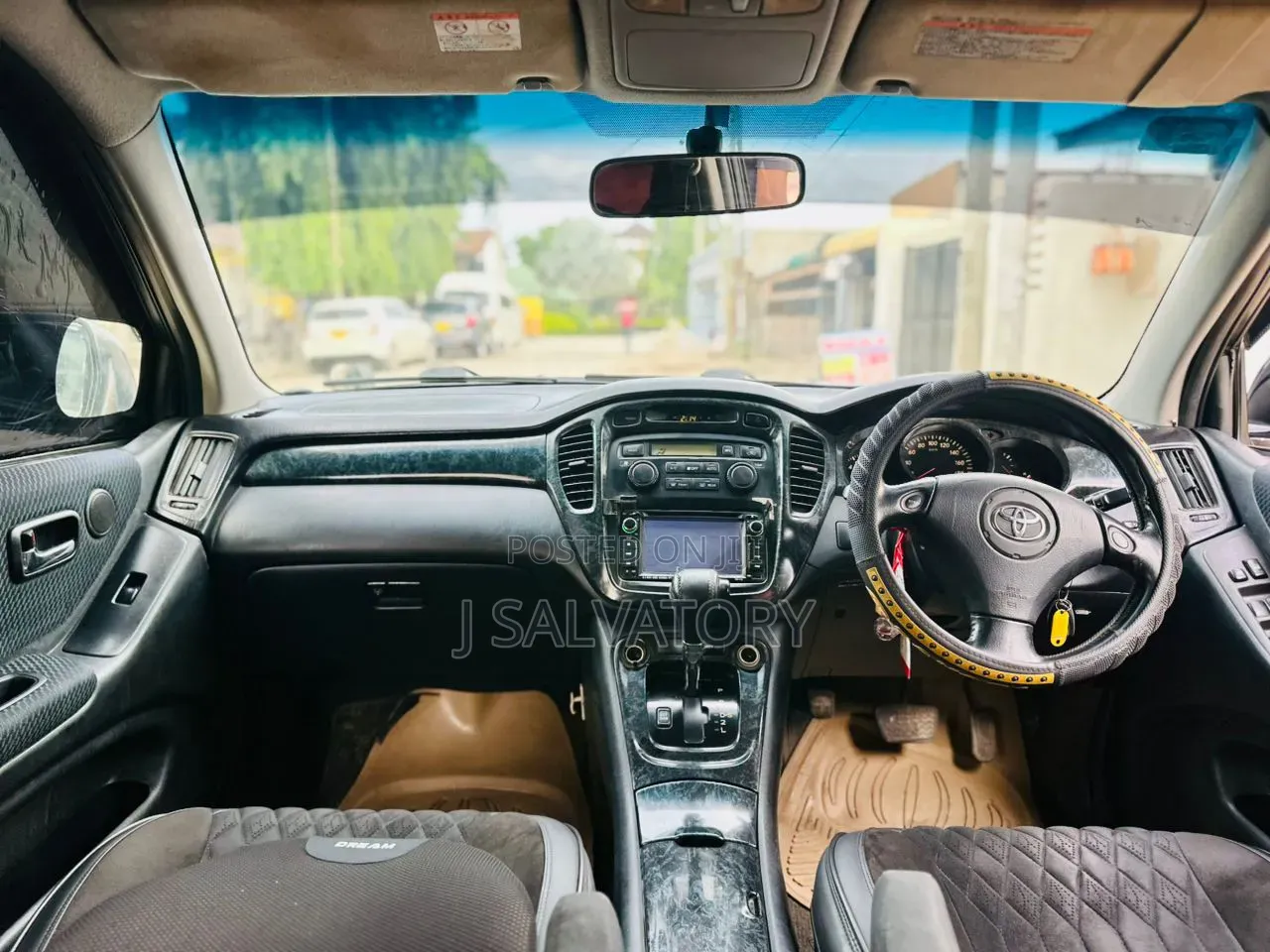 Toyota Kluger 2003 Black