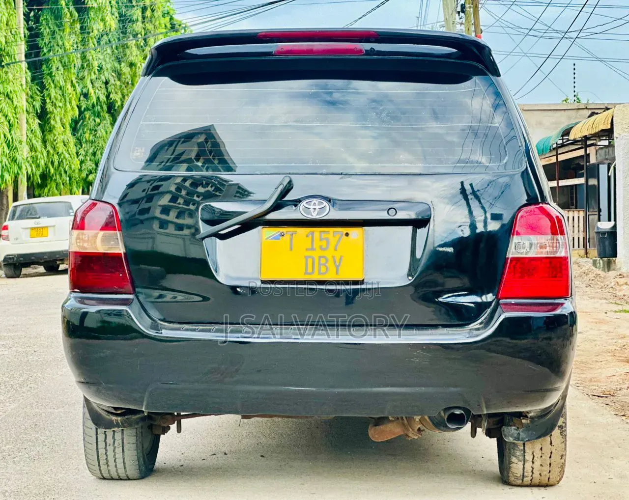 Toyota Kluger 2003 Black