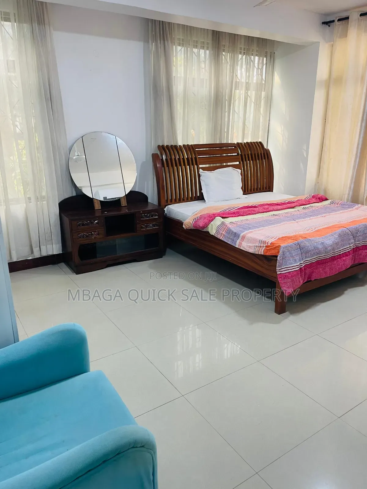 Furnished 4bdrm Apartment in Mikocheni for rent