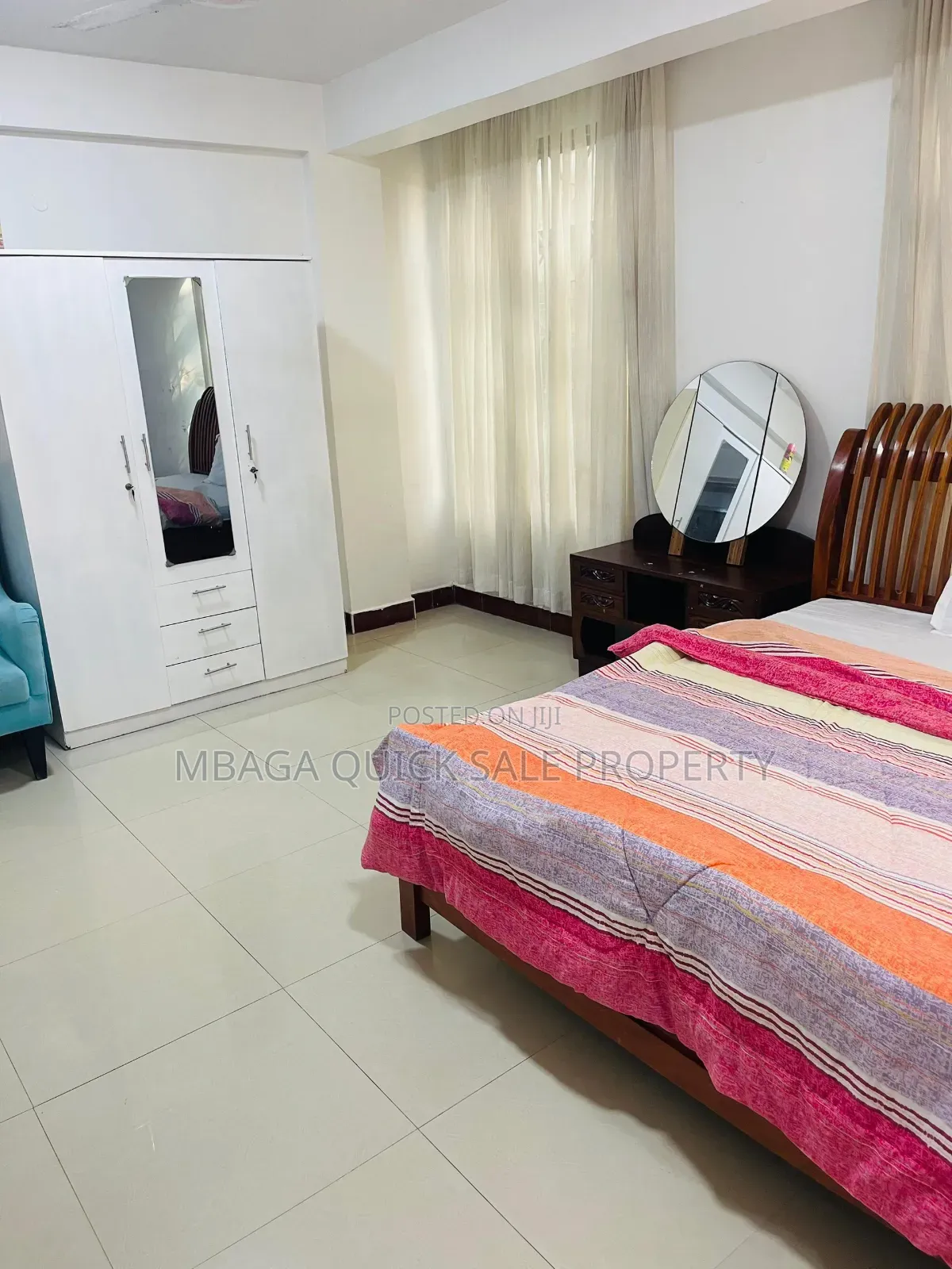 Furnished 4bdrm Apartment in Mikocheni for rent