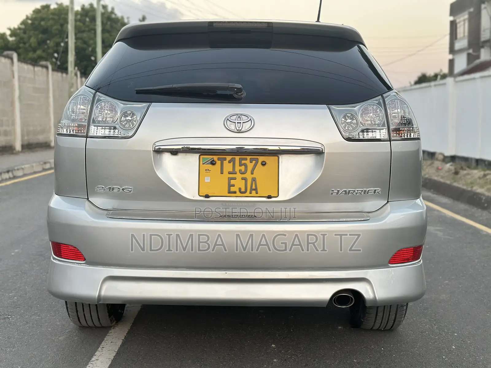 Toyota Harrier 2.4 2007 Silver