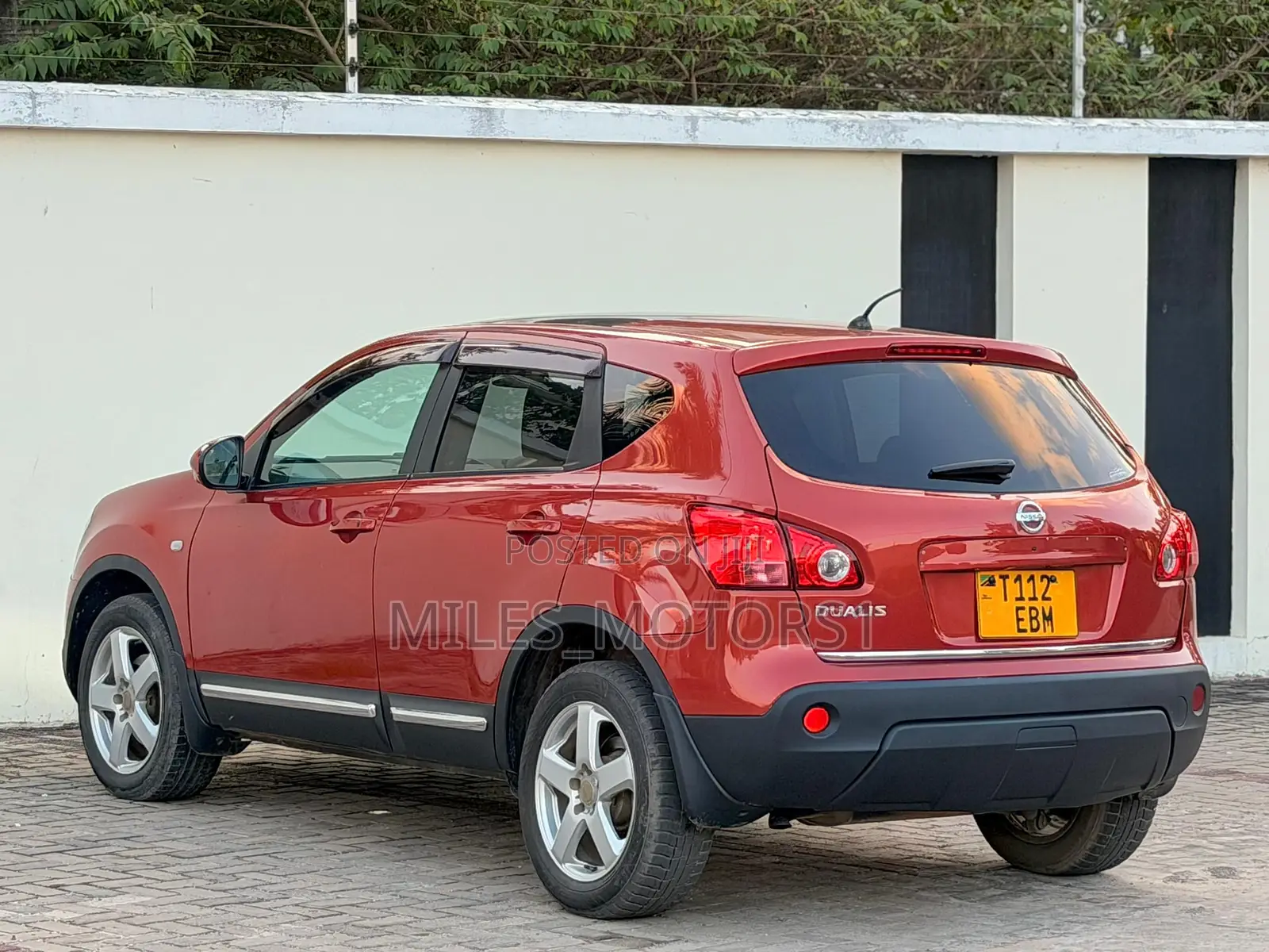 Nissan Dualis 2007 Red