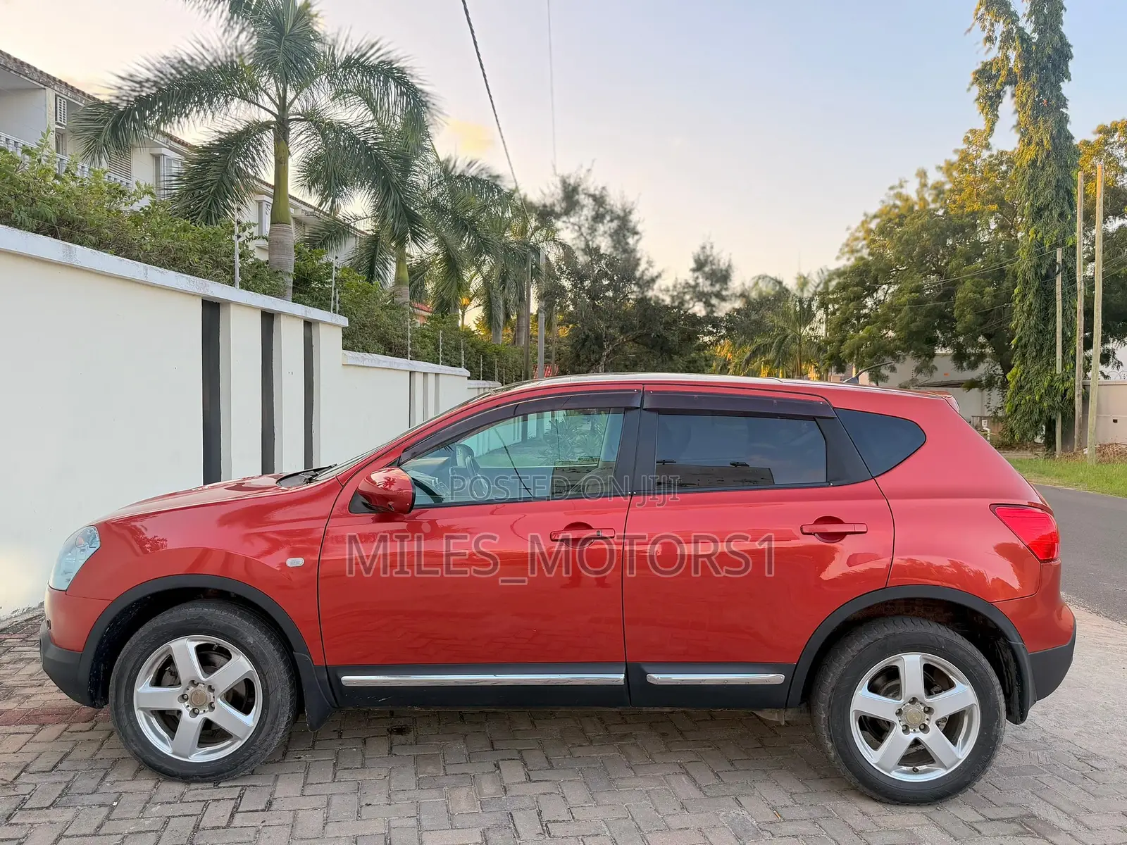 Nissan Dualis 2007 Red