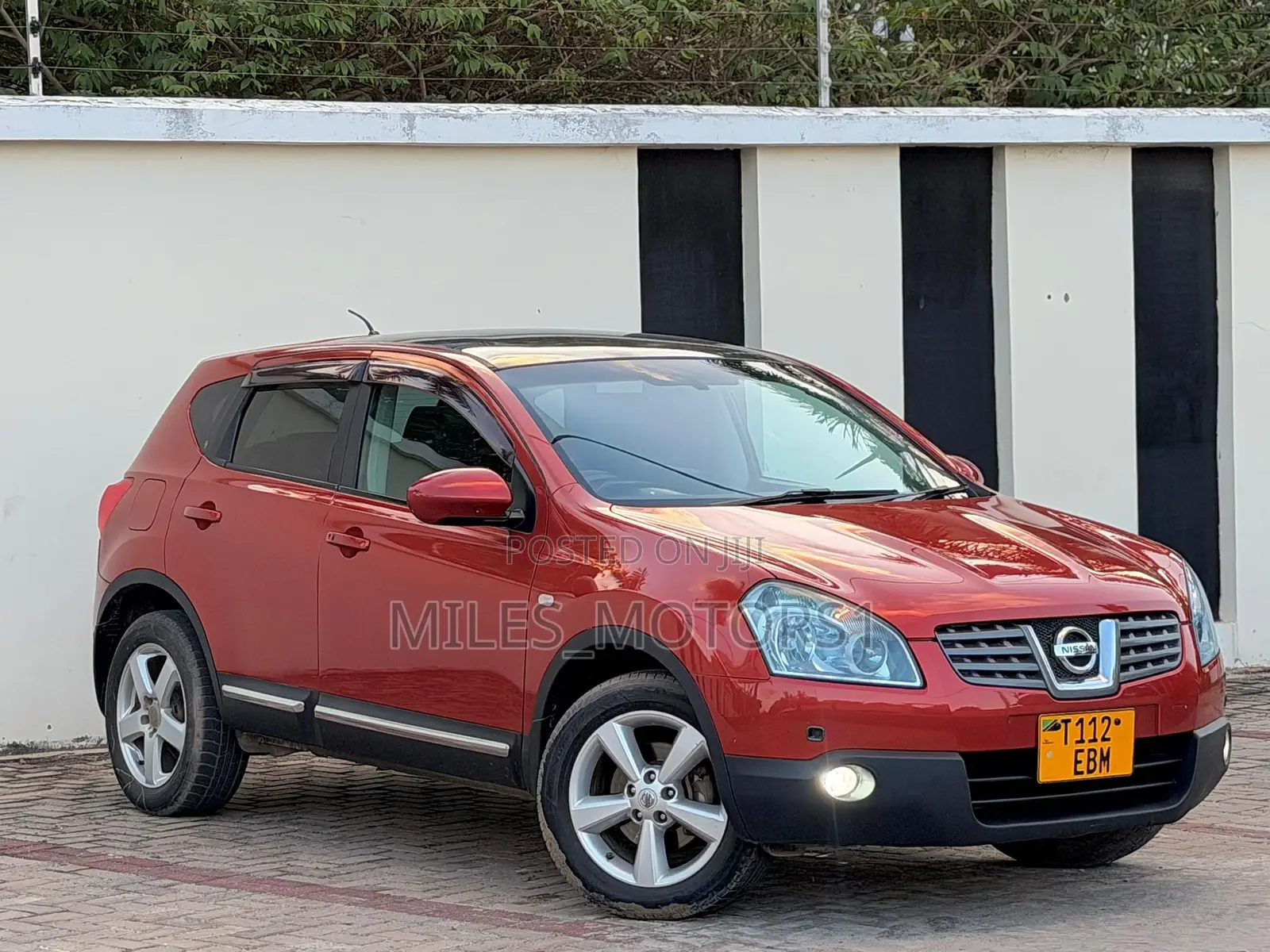 Nissan Dualis 2007 Red