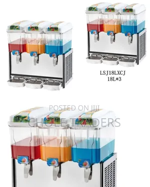 54l Adh Commercial Mixing and Cooling Juice Dispenser (3 Partition)