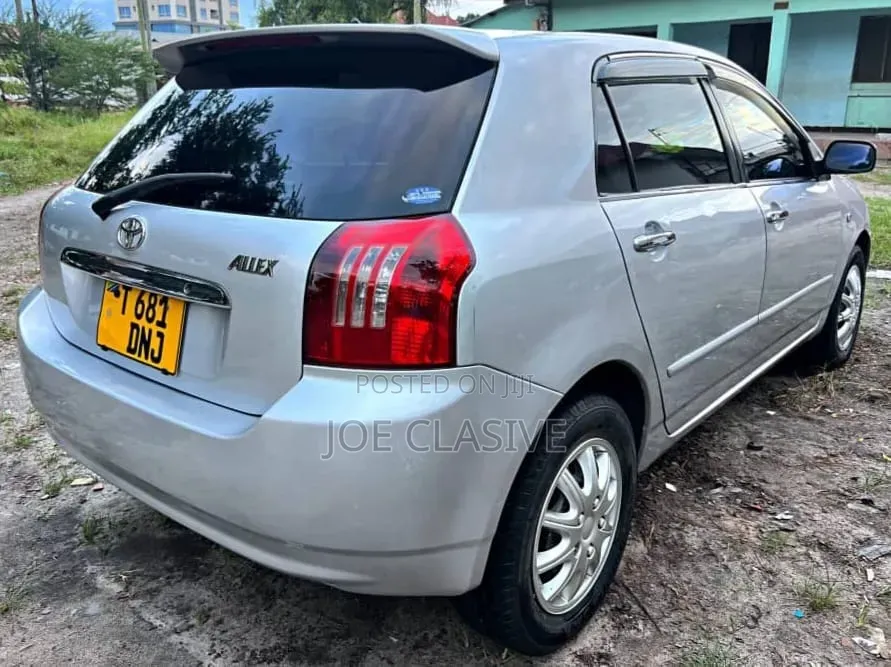 Toyota Allex 2004 Silver