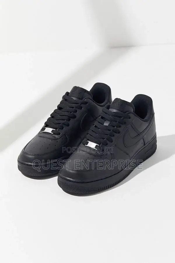 Original Nike Air Force 1 Triple Black – Uk Size 10