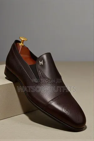 Men's Leather Shoes or Mocca Fully and Originally Leathered