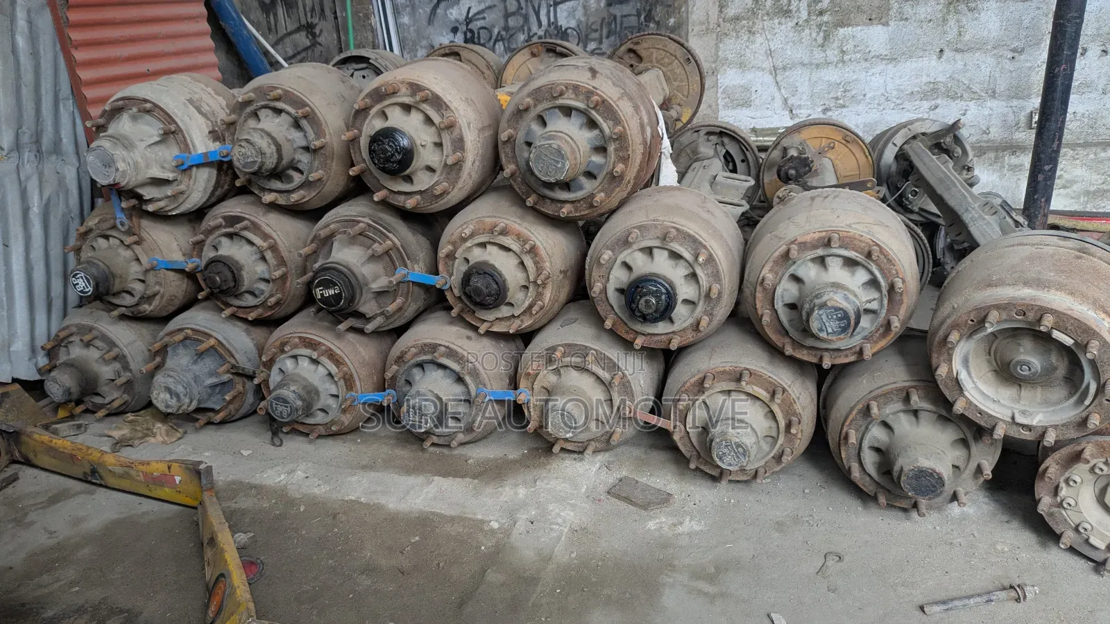 Double Tire Original Trailer Axles