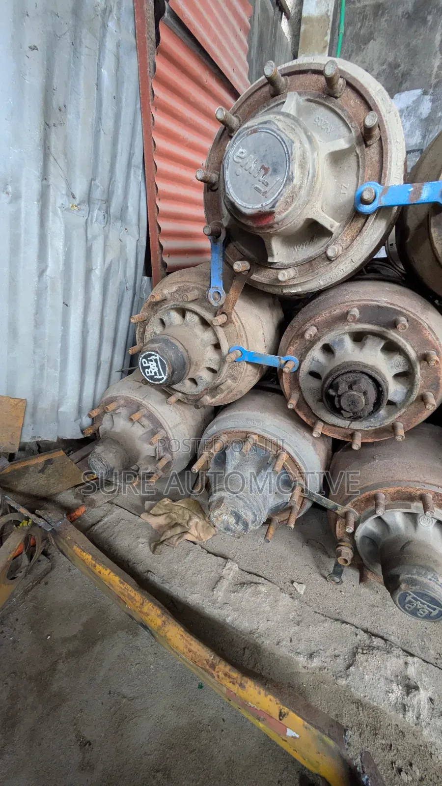 Double Tire Original Trailer Axles