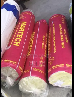 Vitu Vya Kuzuia Joto/Glass Wool With Aluminium Foil
