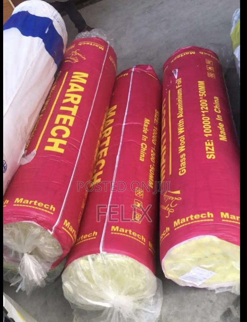 Vitu Vya Kuzuia Joto/Glass Wool With Aluminium Foil