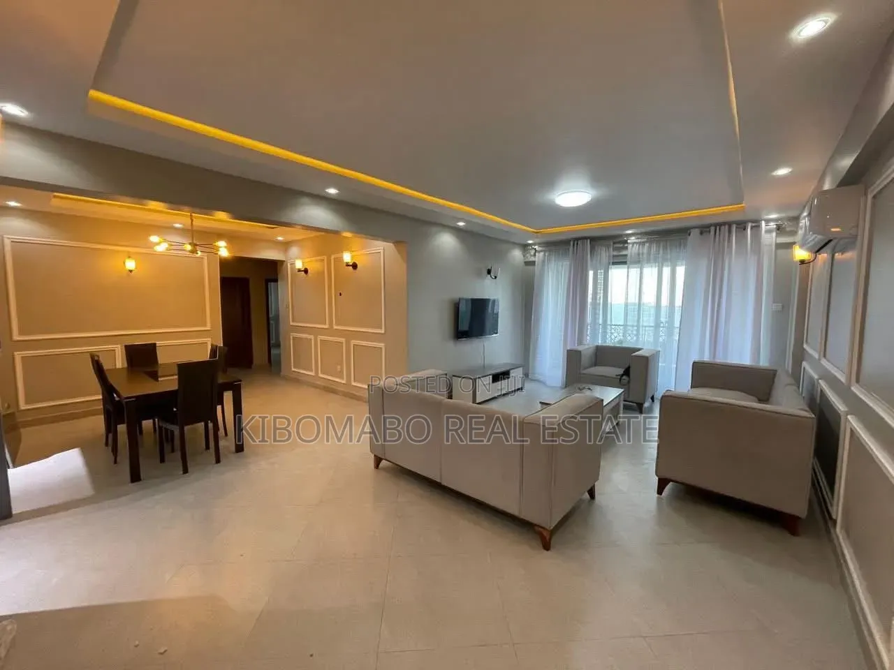Furnished 3bdrm Apartment in Masaki for rent
