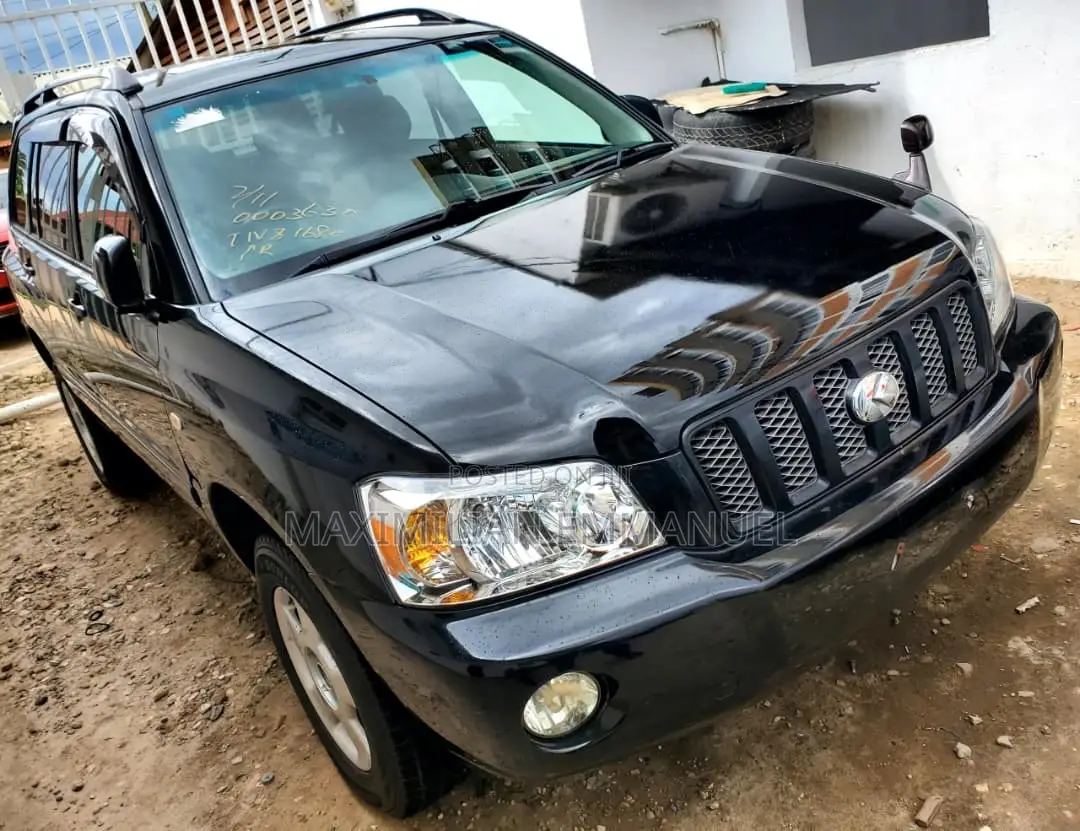Toyota Kluger 2006 Black