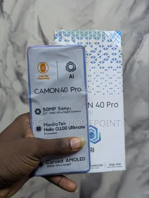 New Tecno Camon 40 Pro 5G 256 GB