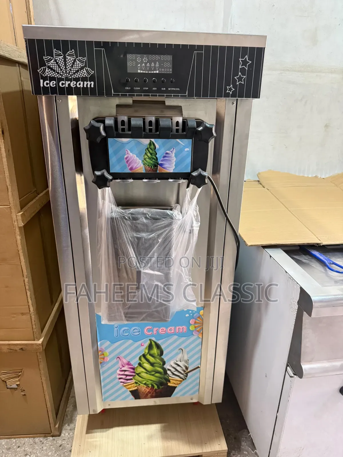 Soft Ice Cream Machine