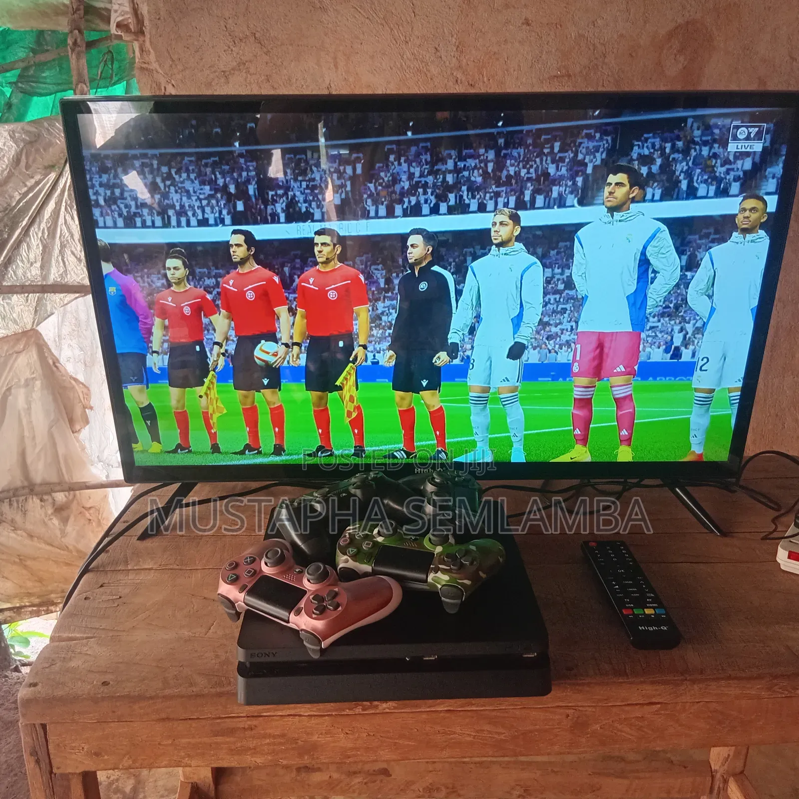 Ps4 Slim & Tv Inch 32 High Q