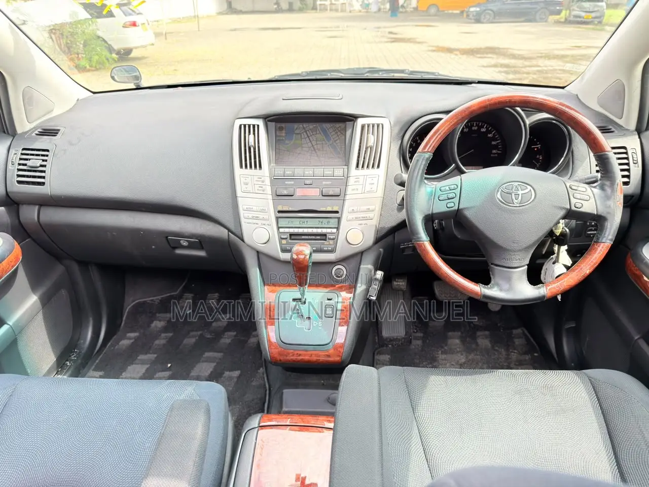Toyota Harrier 2007 Black