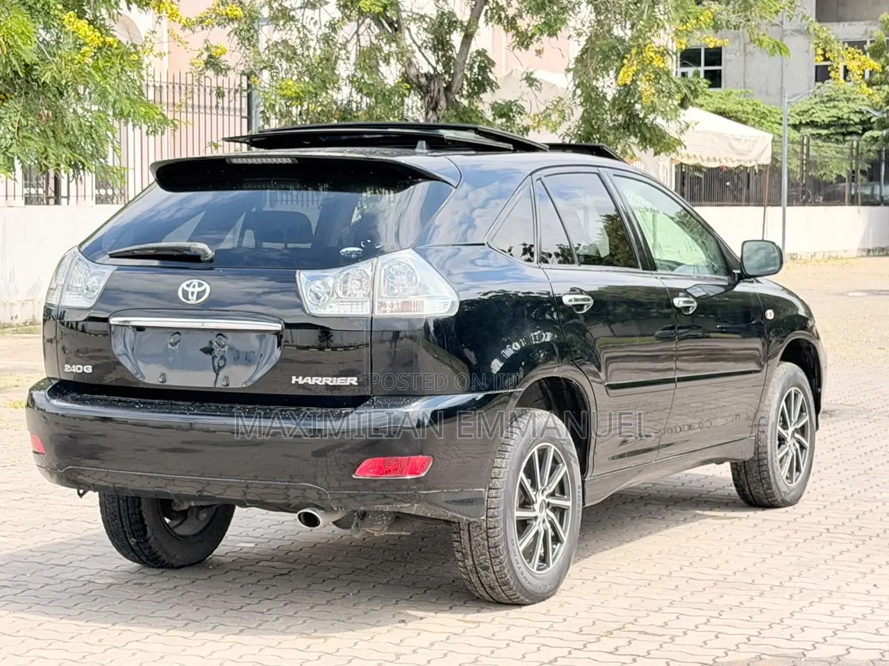 Toyota Harrier 2007 Black